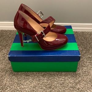 Red Patent Leather Heels